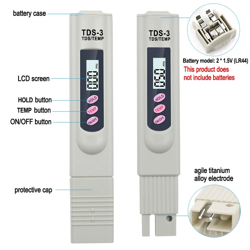 1/3 Pcs Portable LCD Digital T - огляд і ціна Aquarium Marine Filter