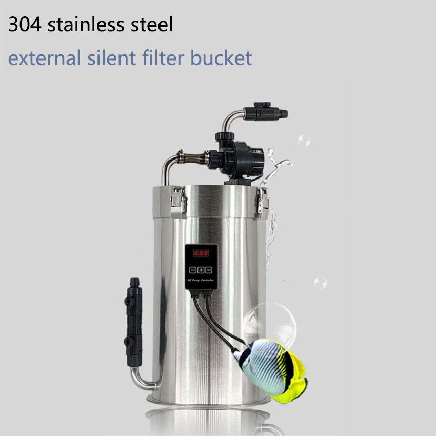 Stainless Steel External Fish  - огляд і ціна Marine Aquarium Protein Skimmer
