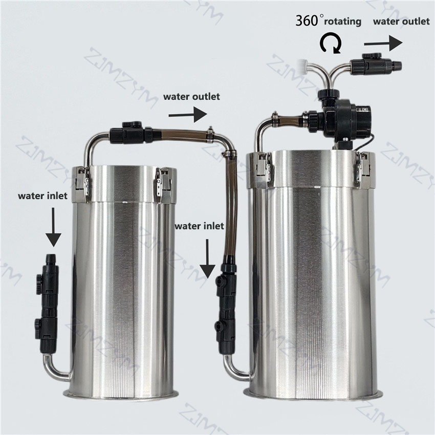 Stainless Steel External Fish  - огляд і ціна Marine Aquarium Protein Skimmer