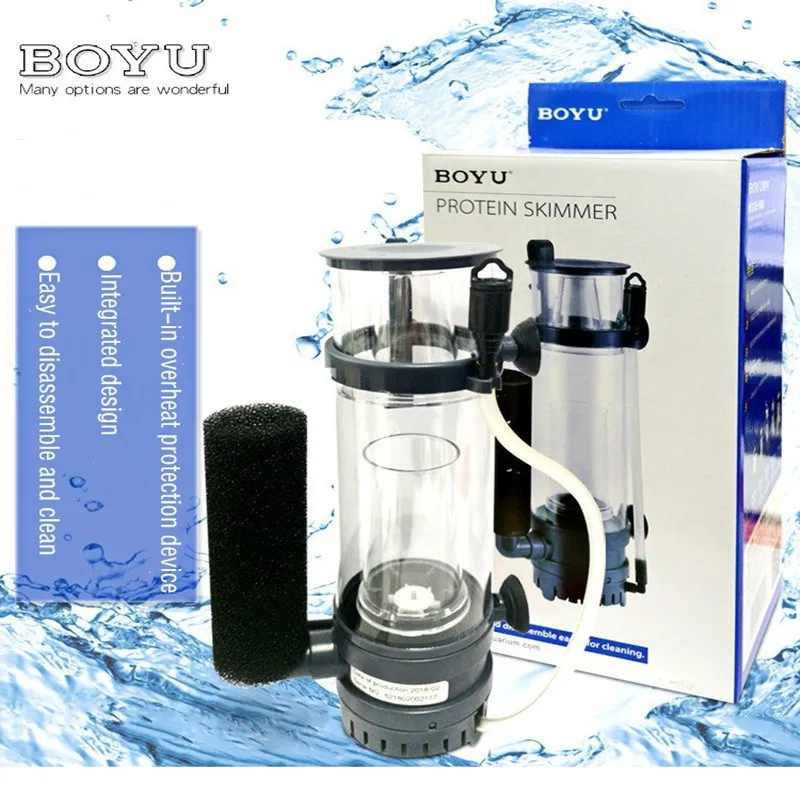 6W/8W BOYU Protein Skimmer Fil - огляд і ціна Marine Aquarium Protein Skimmer