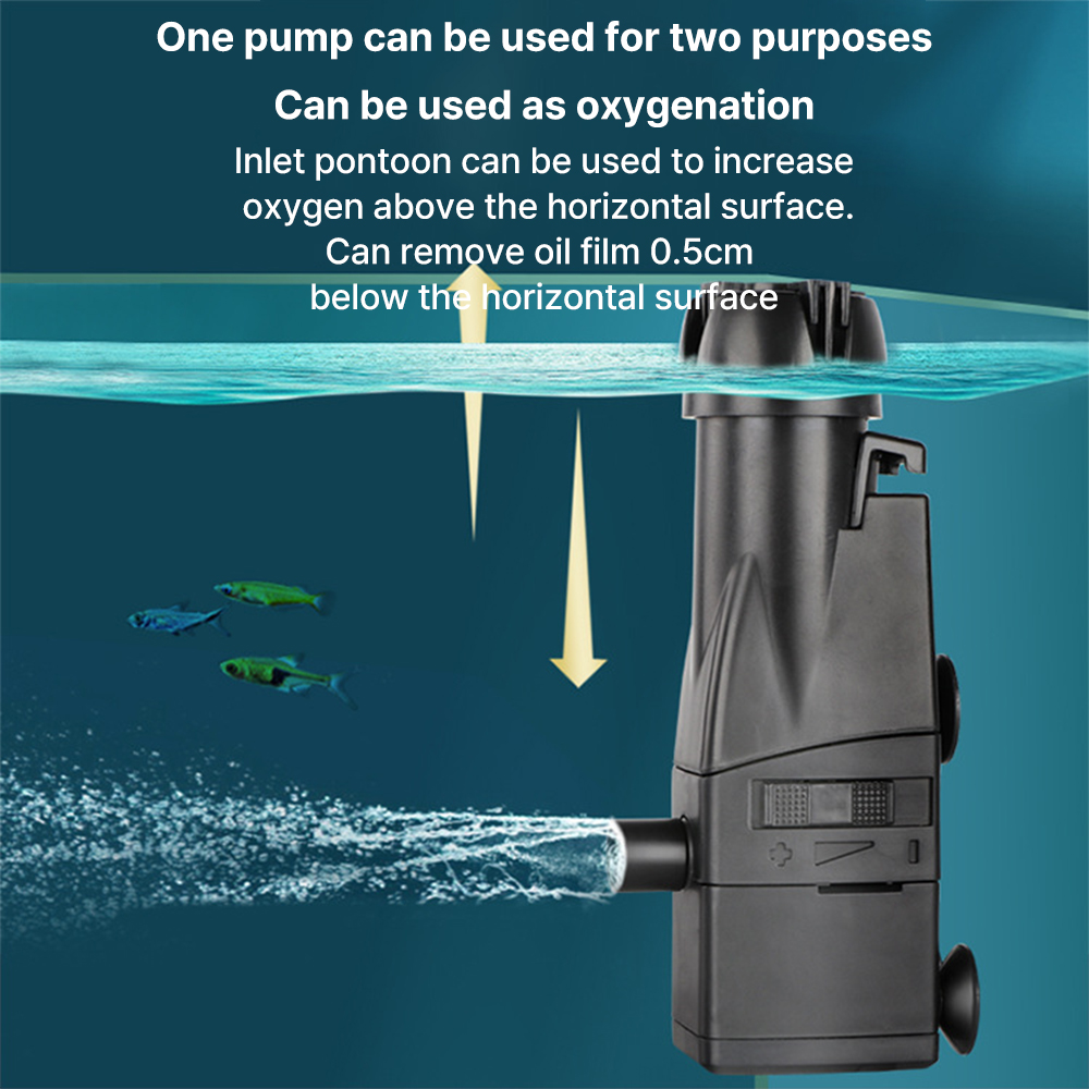 New Aquarium Surface Oil Skimm - огляд і ціна Marine Aquarium Protein Skimmer