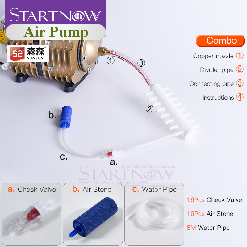 220V 185W 150L/min Electric Ma - огляд і ціна Marine Aquarium Design
